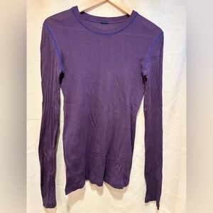 Dosa vintage ribbed cotton top, S